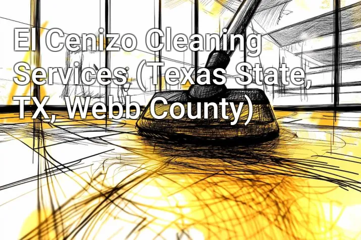 El Cenizo Cleaning Services (Texas State, TX, Webb County)