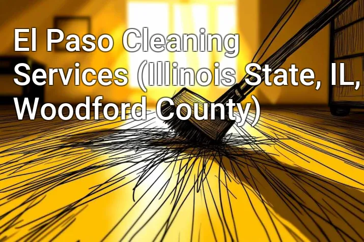 El Paso Cleaning Services (Illinois State, IL, Woodford County)