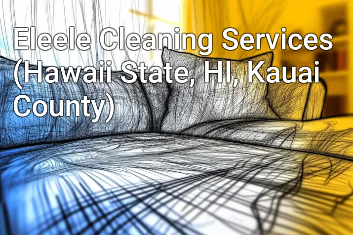 Eleele Cleaning Services (Hawaii State, HI, Kauai County)