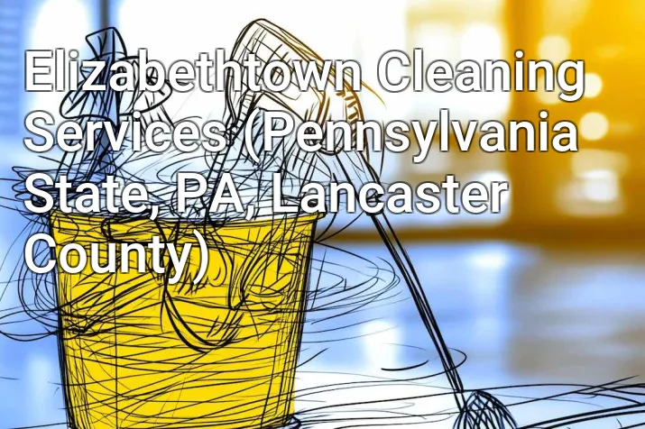 Elizabethtown Cleaning Services (Pennsylvania State, PA, Lancaster County)