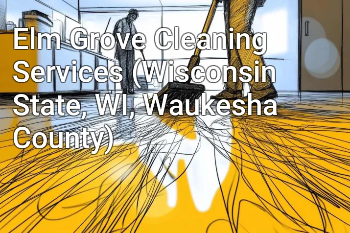 Elm Grove Cleaning Services (Wisconsin State, WI, Waukesha County)