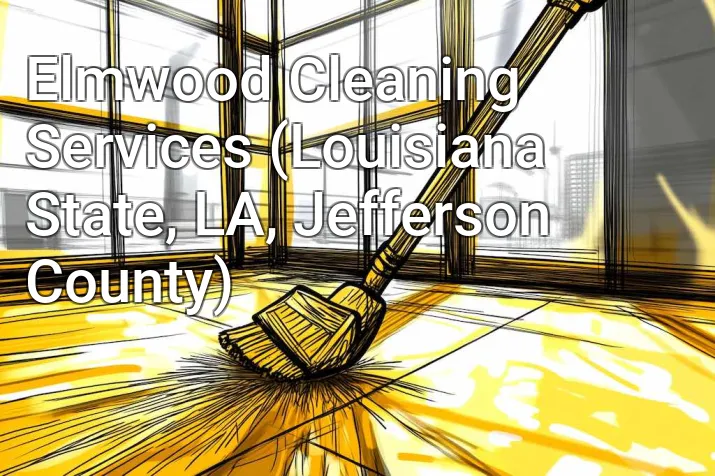 Elmwood Cleaning Services (Louisiana State, LA, Jefferson County)