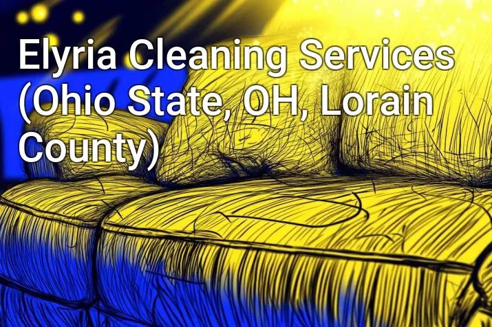Elyria Cleaning Services (Ohio State, OH, Lorain County)
