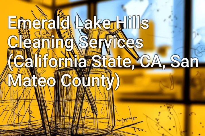 Emerald Lake Hills Cleaning Services (California State, CA, San Mateo County)