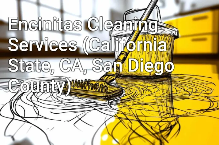 Encinitas Cleaning Services (California State, CA, San Diego County)