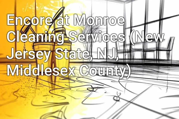 Encore at Monroe Cleaning Services (New Jersey State, NJ, Middlesex County)