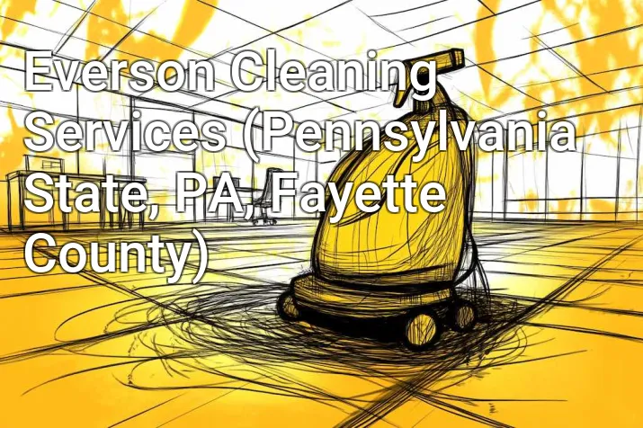 Everson Cleaning Services (Pennsylvania State, PA, Fayette County)