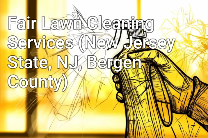 Fair Lawn Cleaning Services (New Jersey State, NJ, Bergen County)