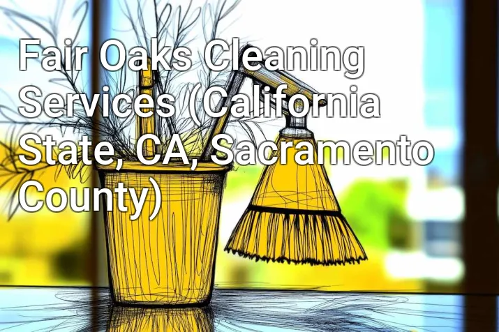 Fair Oaks Cleaning Services (California State, CA, Sacramento County)