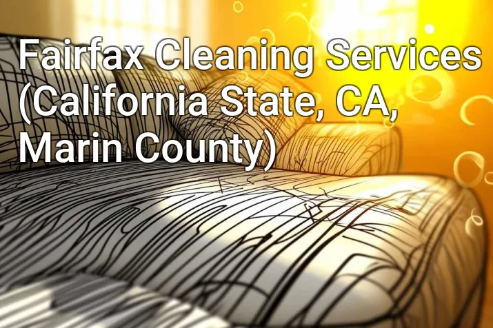 Fairfax Cleaning Services (California State, CA, Marin County)