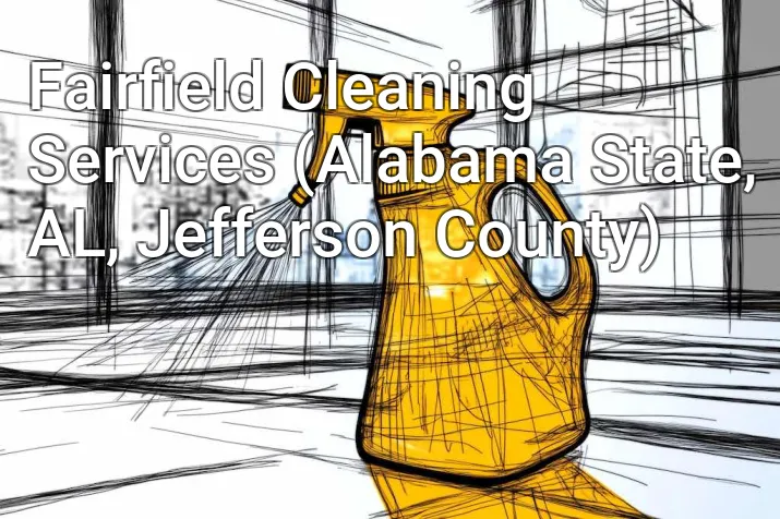 Fairfield Cleaning Services (Alabama State, AL, Jefferson County)