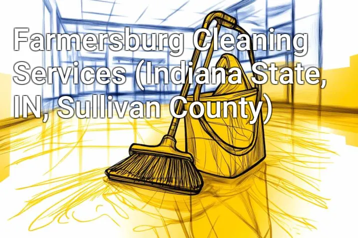Farmersburg Cleaning Services (Indiana State, IN, Sullivan County)