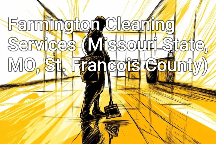 Farmington Cleaning Services (Missouri State, MO, St. Francois County)