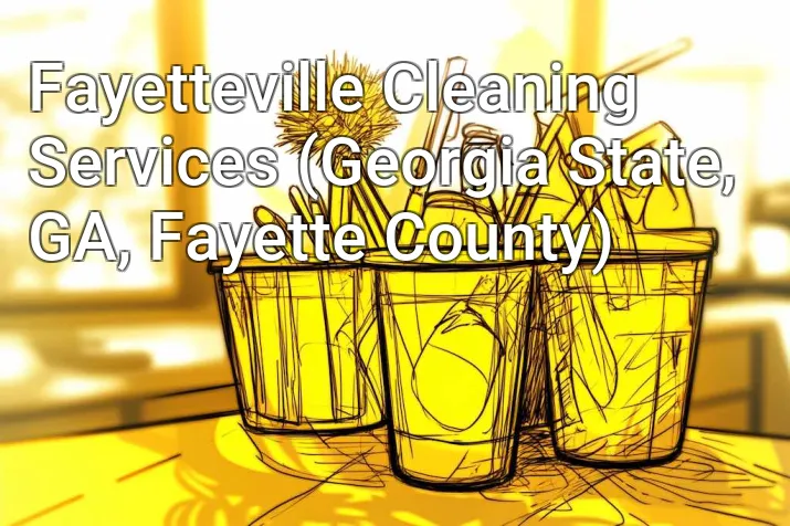 Fayetteville Cleaning Services (Georgia State, GA, Fayette County)
