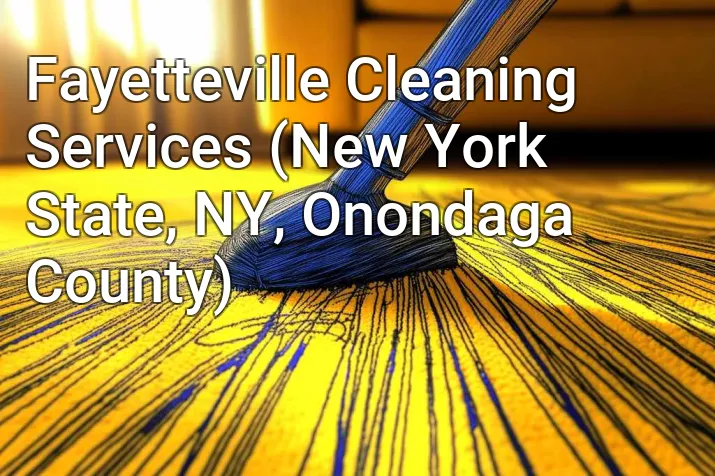 Fayetteville Cleaning Services (New York State, NY, Onondaga County)