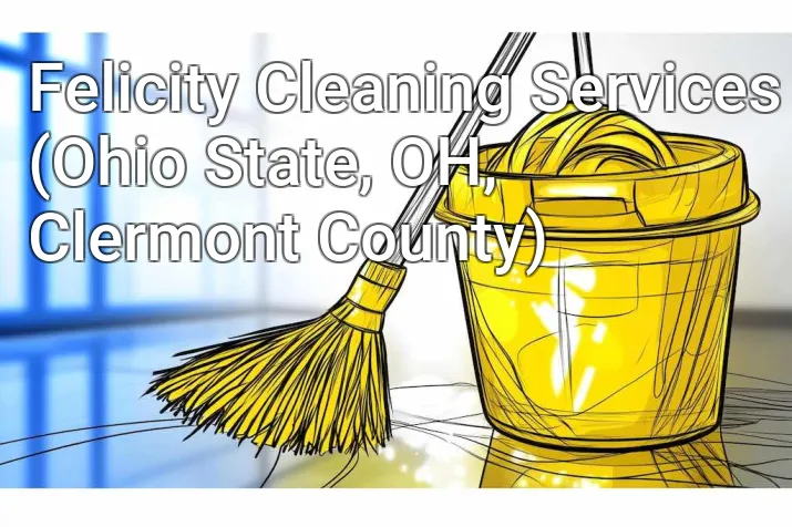 Felicity Cleaning Services (Ohio State, OH, Clermont County)