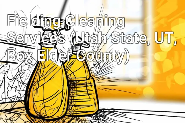 Fielding Cleaning Services (Utah State, UT, Box Elder County)