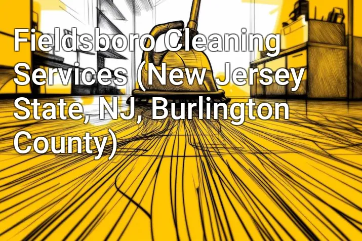 Fieldsboro Cleaning Services (New Jersey State, NJ, Burlington County)