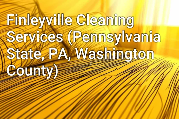 Finleyville Cleaning Services (Pennsylvania State, PA, Washington County)