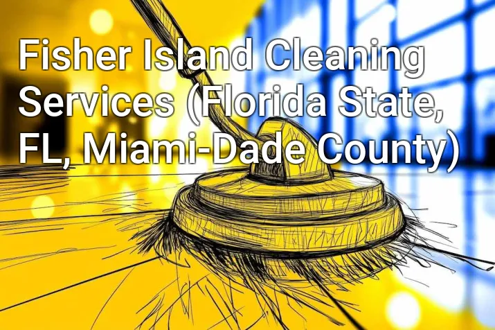 Fisher Island Cleaning Services (Florida State, FL, Miami-Dade County)