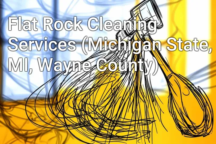 Flat Rock Cleaning Services (Michigan State, MI, Wayne County)