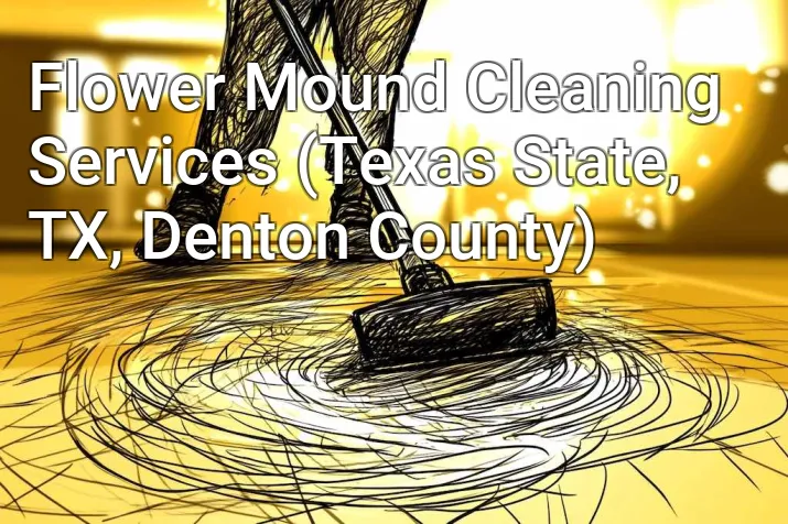 Flower Mound Cleaning Services (Texas State, TX, Denton County)