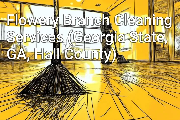 Flowery Branch Cleaning Services (Georgia State, GA, Hall County)