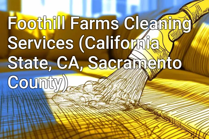 Foothill Farms Cleaning Services (California State, CA, Sacramento County)