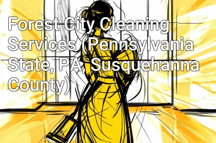 Forest City Cleaning Services (Pennsylvania State, PA, Susquehanna County)