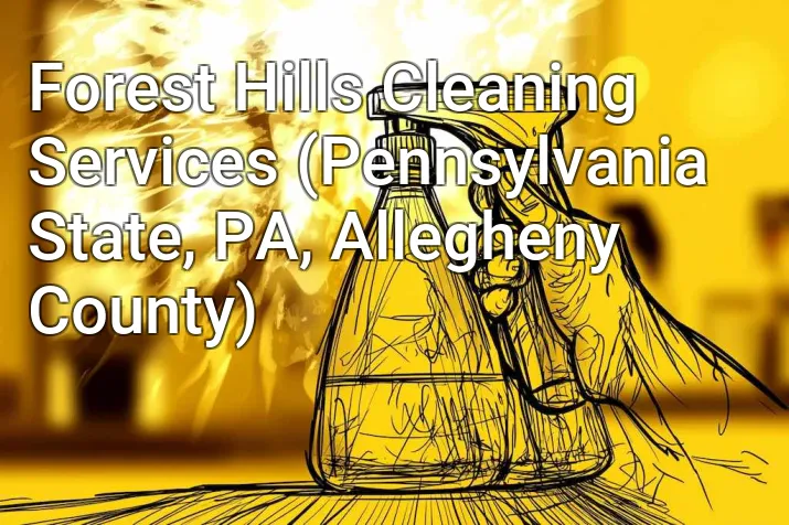 Forest Hills Cleaning Services (Pennsylvania State, PA, Allegheny County)