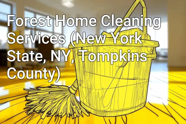 Forest Home Cleaning Services (New York State, NY, Tompkins County)