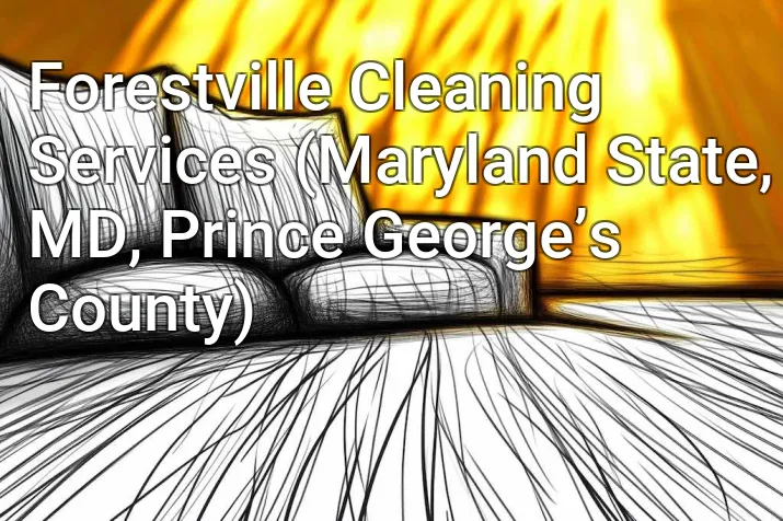 Forestville Cleaning Services (Maryland State, MD, Prince George’s County)