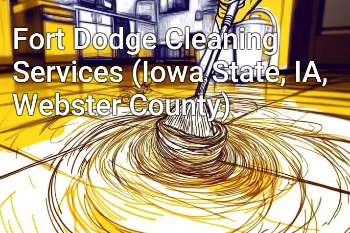 Fort Dodge Cleaning Services (Iowa State, IA, Webster County)