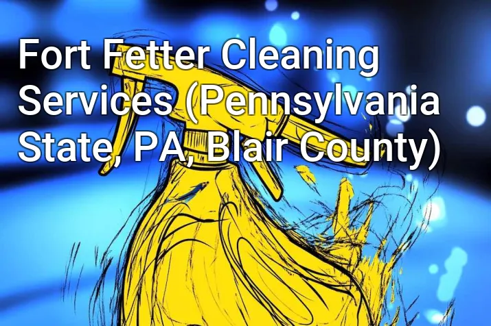Fort Fetter Cleaning Services (Pennsylvania State, PA, Blair County)