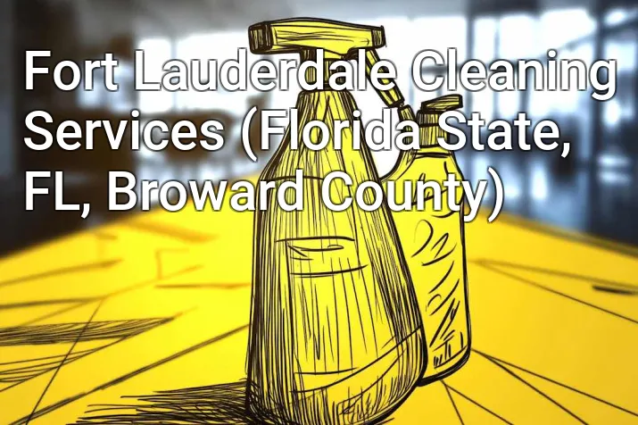 Fort Lauderdale Cleaning Services (Florida State, FL, Broward County)
