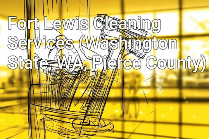 Fort Lewis Cleaning Services (Washington State, WA, Pierce County)