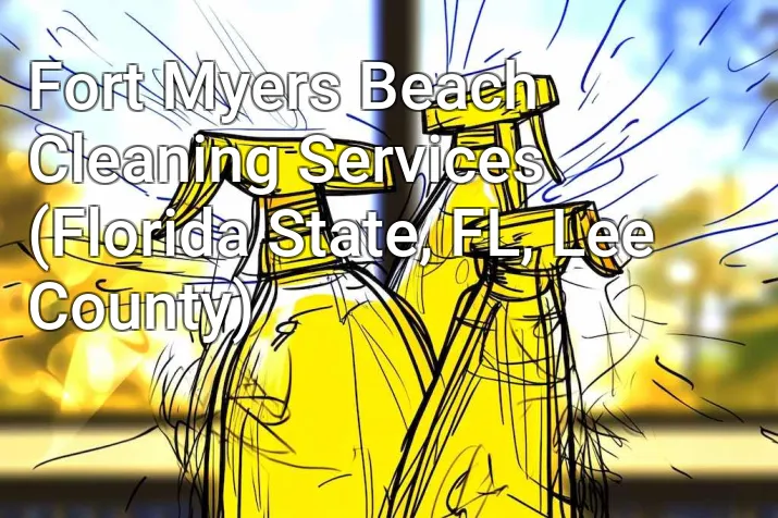 Fort Myers Beach Cleaning Services (Florida State, FL, Lee County)