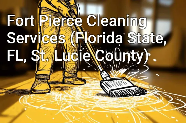 Fort Pierce Cleaning Services (Florida State, FL, St. Lucie County)