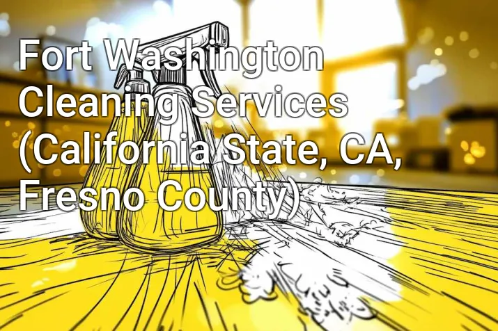Fort Washington Cleaning Services (California State, CA, Fresno County)