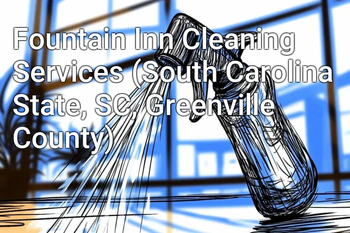 Fountain Inn Cleaning Services (South Carolina State, SC, Greenville County)