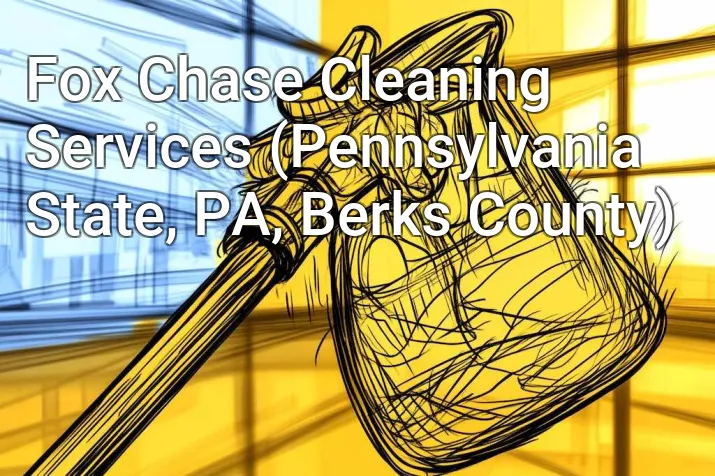 Fox Chase Cleaning Services (Pennsylvania State, PA, Berks County)