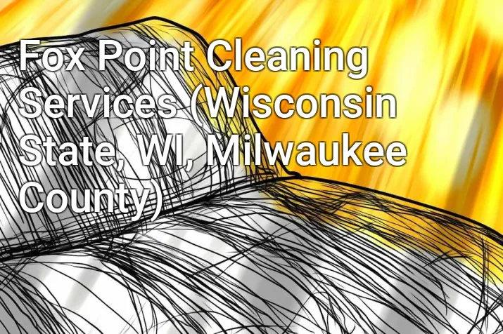 Fox Point Cleaning Services (Wisconsin State, WI, Milwaukee County)