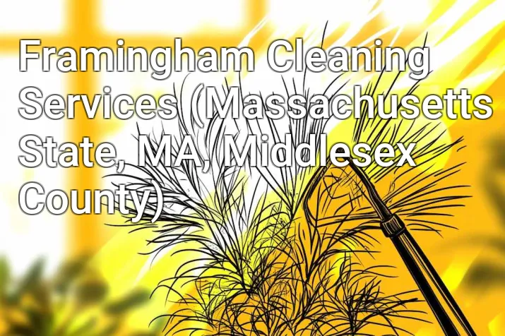 Framingham Cleaning Services (Massachusetts State, MA, Middlesex County)