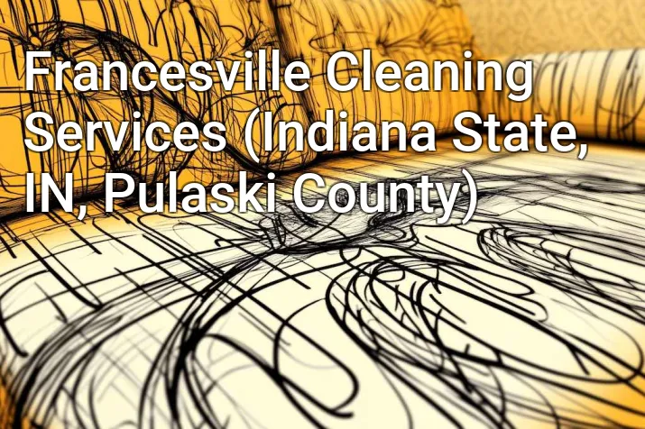 Francesville Cleaning Services (Indiana State, IN, Pulaski County)