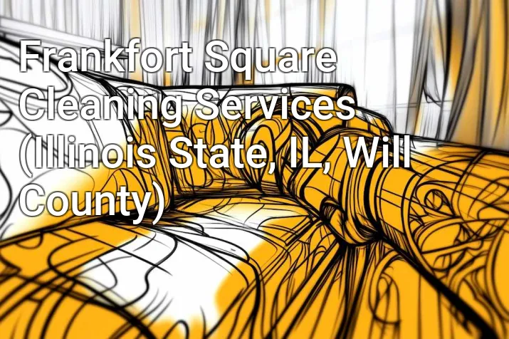 Frankfort Square Cleaning Services (Illinois State, IL, Will County)