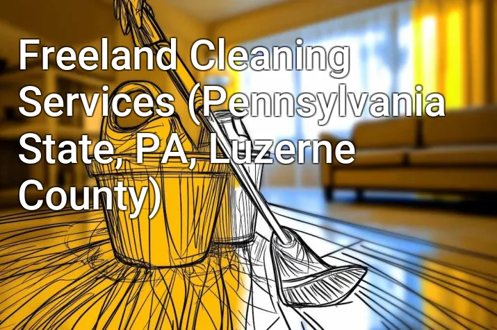 Freeland Cleaning Services (Pennsylvania State, PA, Luzerne County)