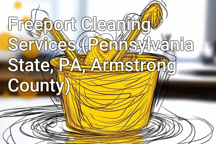 Freeport Cleaning Services (Pennsylvania State, PA, Armstrong County)