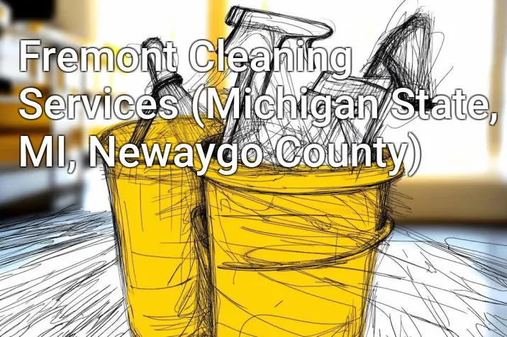 Fremont Cleaning Services (Michigan State, MI, Newaygo County)