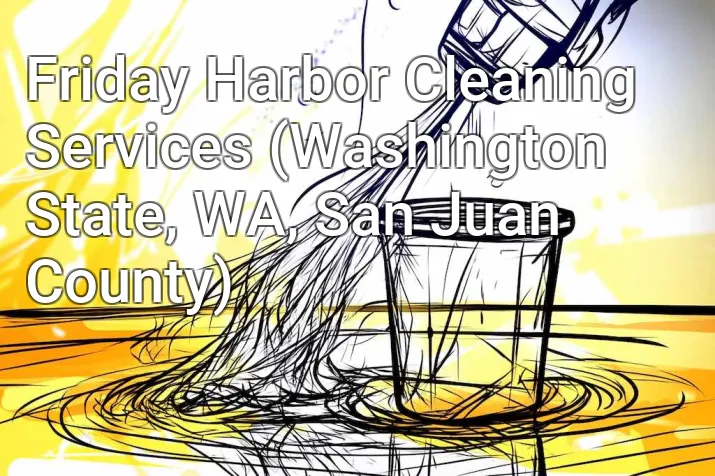 Friday Harbor Cleaning Services (Washington State, WA, San Juan County)