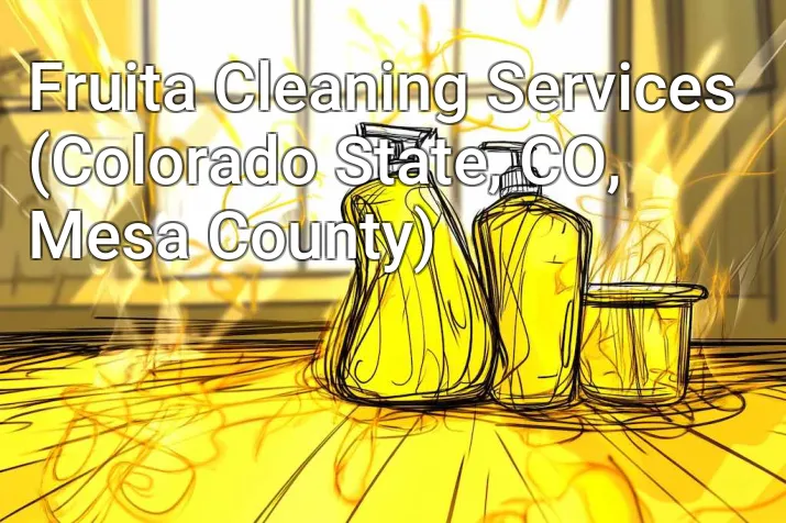 Fruita Cleaning Services (Colorado State, CO, Mesa County)
